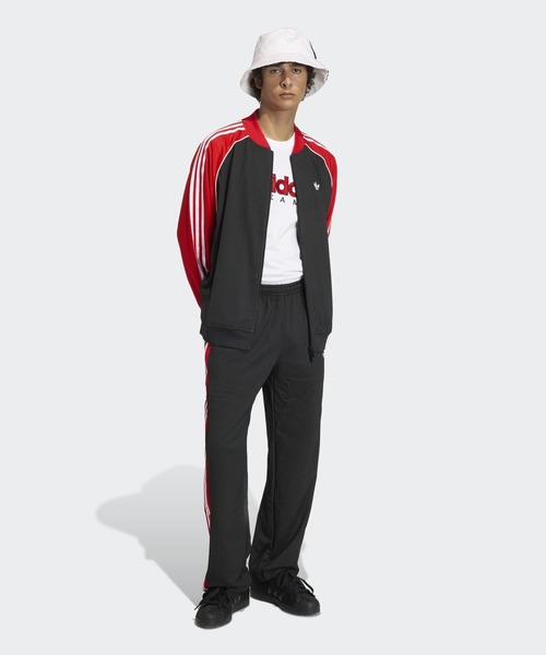 adidas（アディダス） ジャージ ルーズ メッシュ トラックトップ