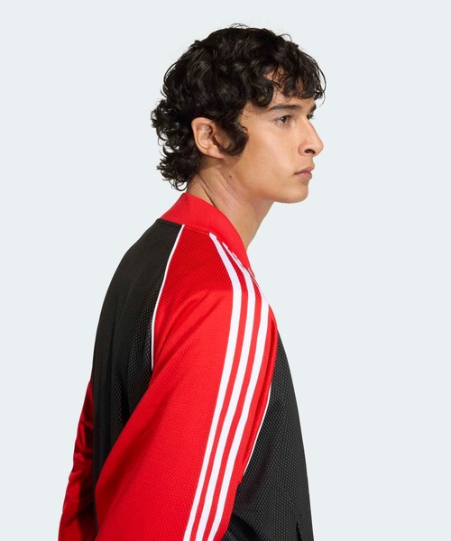 adidas（アディダス） ジャージ ルーズ メッシュ トラックトップ