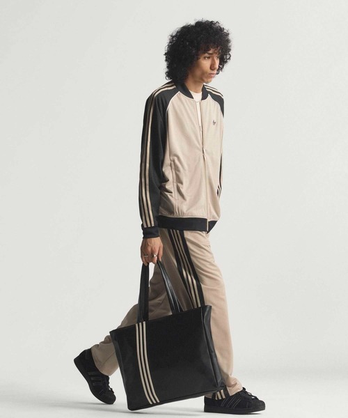 adidas（アディダス） ジャージ ルーズ メッシュ トラックトップ