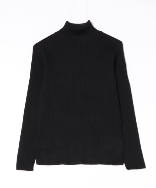 「Ungrid」 タートルネックニット FREE ブルー レディース_画像3