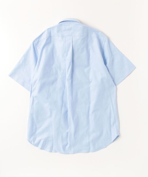 「BEAMS F」 半袖シャツ MEDIUM ネイビー メンズ_画像3