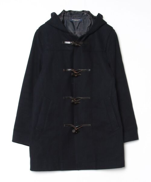ダッフルコート メンズ ブランド BURBERRY 黒 ウールダッフルコート