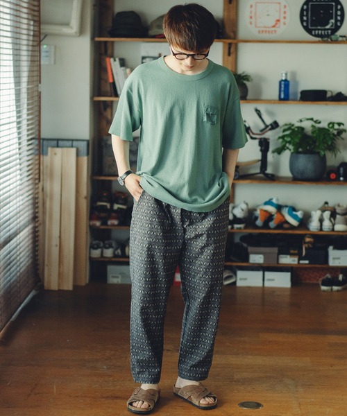 「gym master」 イージーパンツ MEDIUM グレー メンズ_画像7