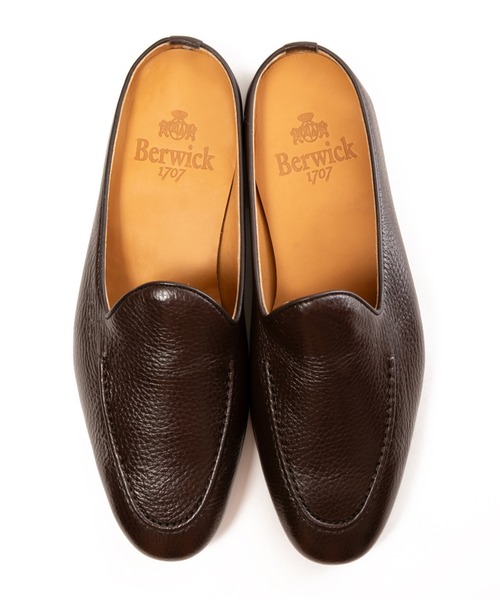 「Berwick1707」 シューズ 40 ダークブラウン メンズ_画像7