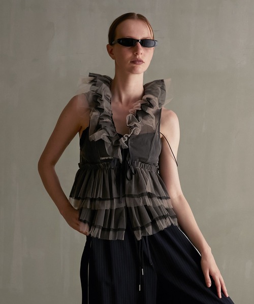 「PRANK PROJECT」 ベスト FREE ベージュ レディース_画像5