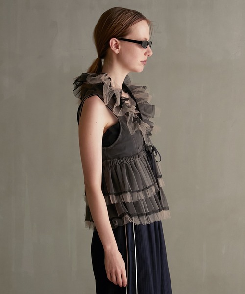 「PRANK PROJECT」 ベスト FREE ベージュ レディース_画像6