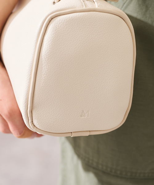 FRAMeWORK（フレームワーク） ボストンバッグ 「追加」＆MYUQ/アンド