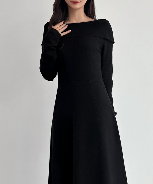 「CENEA」 ニットワンピース SMALL モカ レディース_画像5