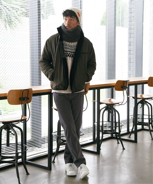 「ikka」 ブルゾン X-LARGE ベージュ メンズ_画像7
