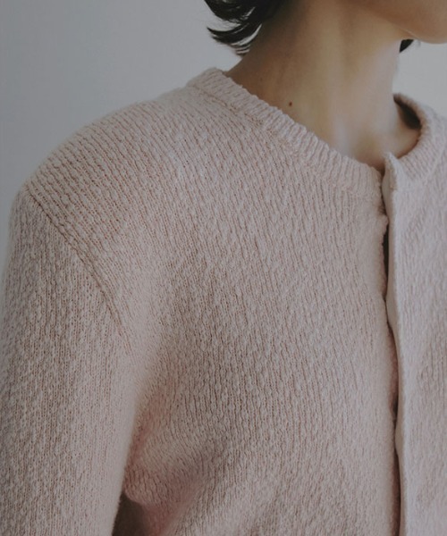 ETRE TOKYO（エトレトウキョウ） カーディガン ファンシーヤーンクルー