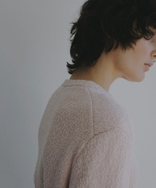 ETRE TOKYO（エトレトウキョウ） カーディガン ファンシーヤーンクルー