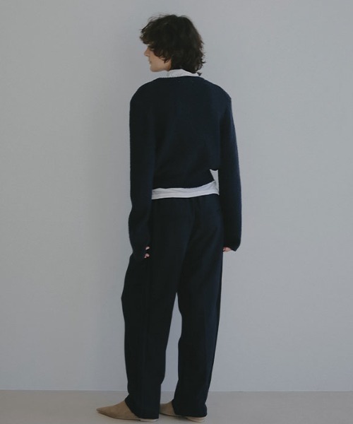 ETRE TOKYO（エトレトウキョウ） カーディガン ファンシーヤーンクルー