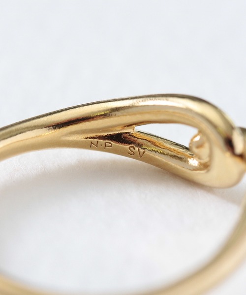 「NOIR DE POUPEE」 リング #13 ゴールド レディース_画像2