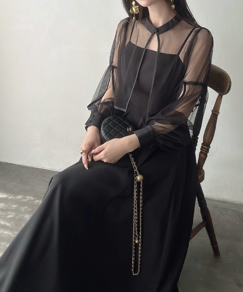 「Meiru」 ボレロ X-LARGE ピンクベージュ レディース_画像2