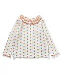 tシャツ 「WEB限定」衿フリルワッフルメロー...の詳細画像4