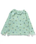 tシャツ 「WEB限定」衿フリルワッフルメロー...の詳細画像1