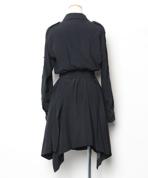 「rag & bone」 シャツワンピース 2 ブラック レディース_画像2