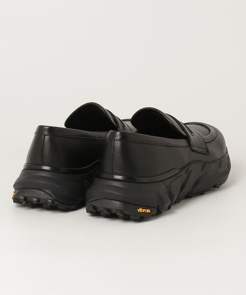 「BEAMS」 ローファー 42 ブラック メンズ_画像2