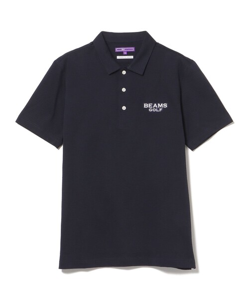 BEAMS GOLF（ビームス ゴルフ） 半袖ポロシャツ M ホワイト メンズ