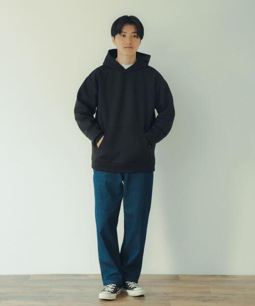 「ITEMS URBANRESEARCH」 プルオーバーパーカー LARGE グレー系その他 メンズ_画像5