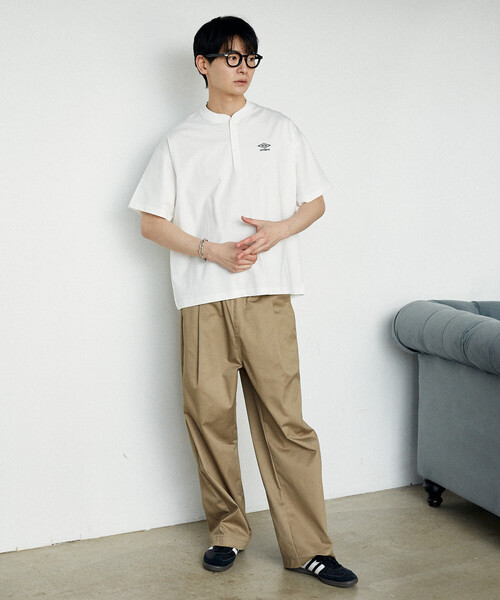 umbro（アンブロ） tシャツ × PUBLUX/アンブロ 「吸水速乾」別注