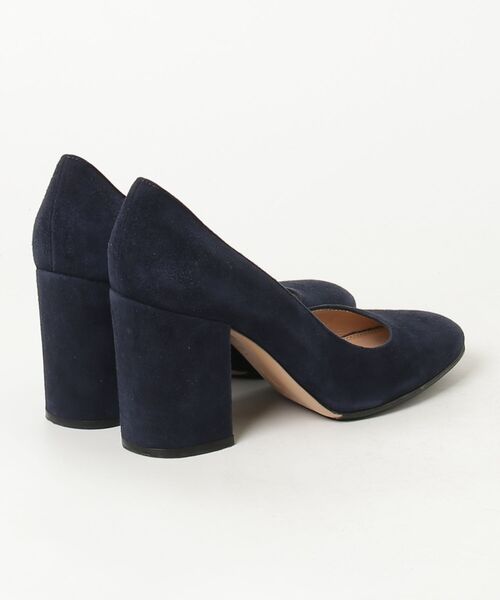 Gianvito Rossi ネイビースエードパンプス Gianvito Rossi（ジャンヴィト ロッシ） パンプス 36.5 ネイビー