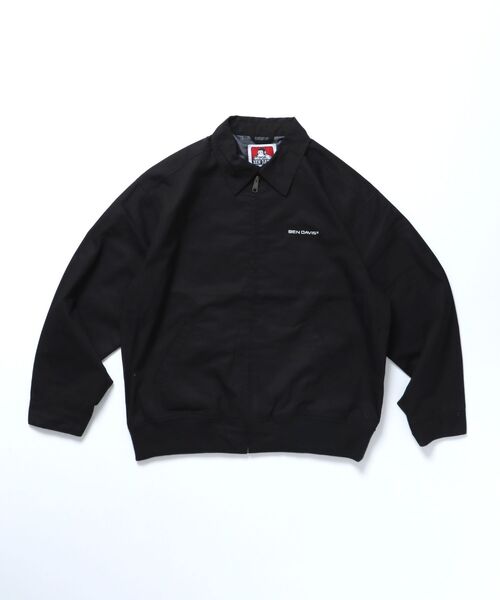 「BEN DAVIS」 ブルゾン MEDIUM ブラック メンズの画像