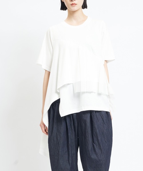gomme（ゴム） tシャツ ミックスT レディース メンズ : ZOZOTOWN