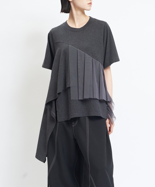 gomme（ゴム） tシャツ ミックスT レディース メンズ : ZOZOTOWN