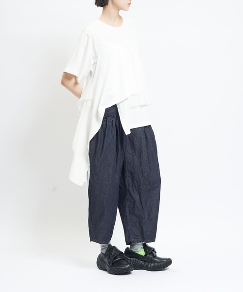 gomme（ゴム） tシャツ ミックスT レディース メンズ : ZOZOTOWN