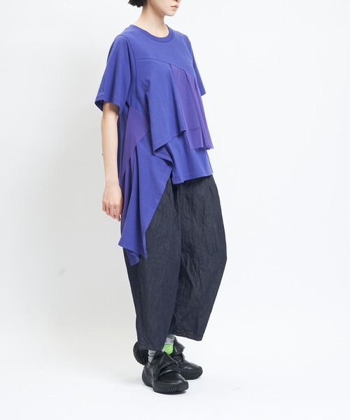 gomme（ゴム） tシャツ ミックスT レディース メンズ : ZOZOTOWN