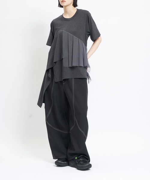 もこたみ gomme（ゴム） tシャツ ミックスT レディース メンズ : ZOZOTOWN