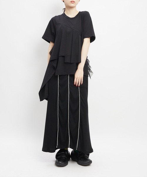 gomme（ゴム） tシャツ ミックスT レディース メンズ : ZOZOTOWN