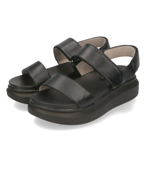 「WA ORiental TRaffic」 フラットサンダル S ブラック レディース_画像9