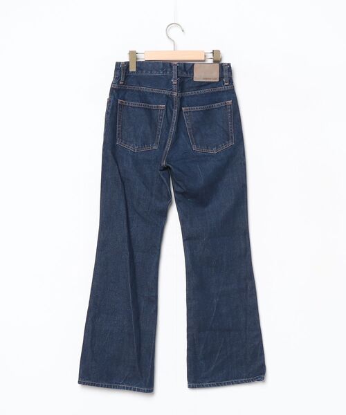 「Deuxieme Classe」 ブーツカットデニムパンツ 36 ネイビー レディースの画像