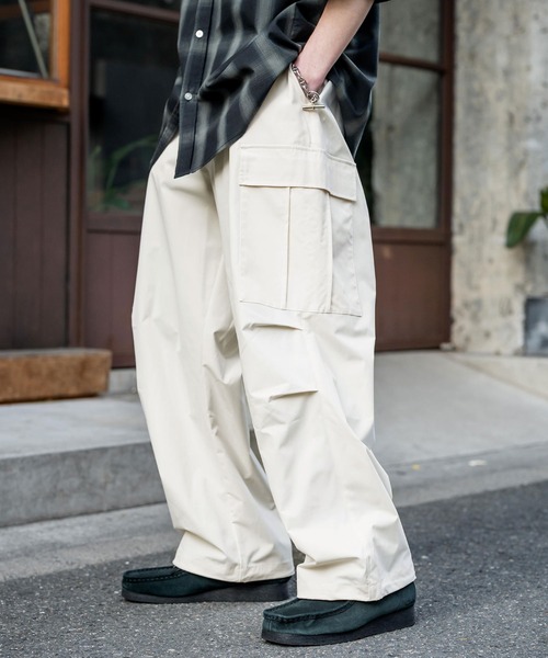 Rocky Monroe（ロッキーモンロー） ワイドパンツ カーゴパンツ 裾