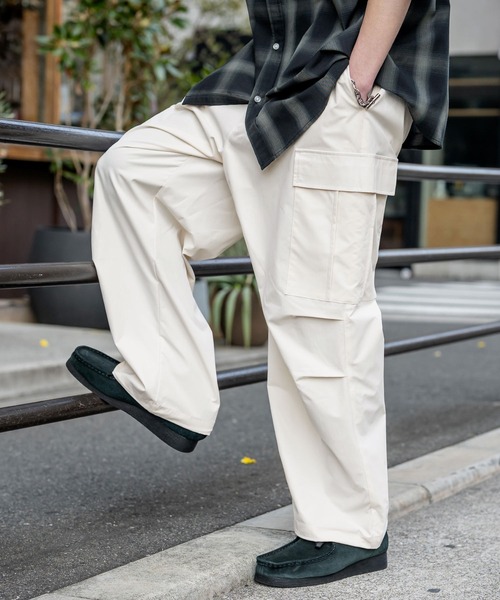 Rocky Monroe（ロッキーモンロー） ワイドパンツ カーゴパンツ 裾
