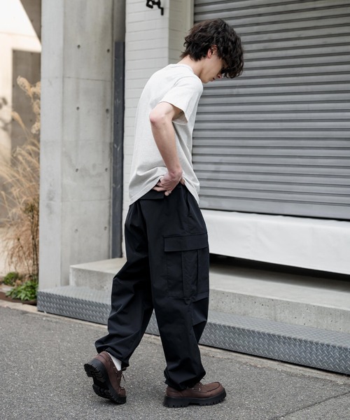 Rocky Monroe（ロッキーモンロー） ワイドパンツ カーゴパンツ 裾