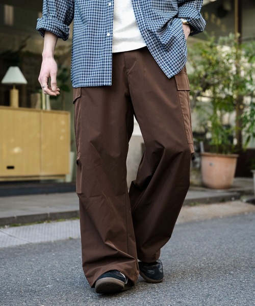 Rocky Monroe（ロッキーモンロー） ワイドパンツ カーゴパンツ 裾