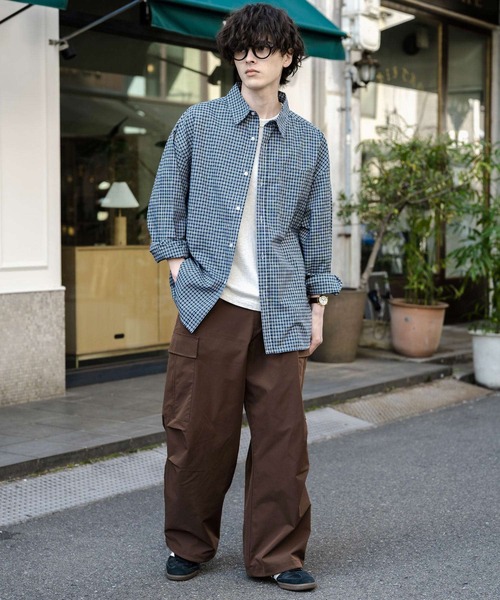 Rocky Monroe（ロッキーモンロー） ワイドパンツ カーゴパンツ 裾