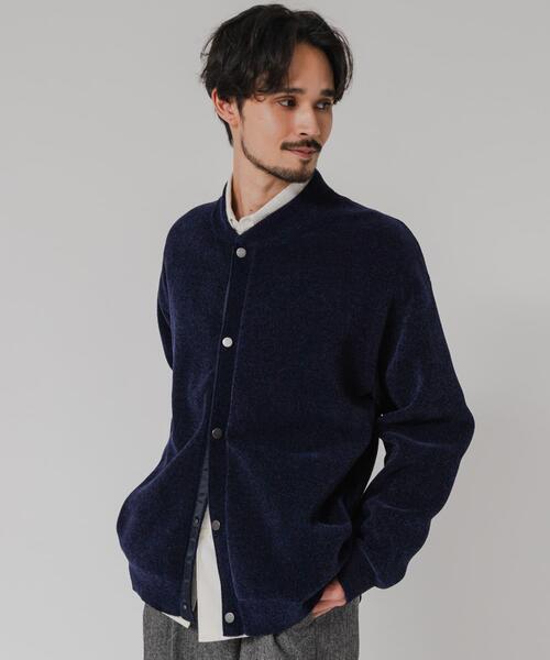 「URBAN RESEARCH」 カーディガン MEDIUM カーキ メンズの画像