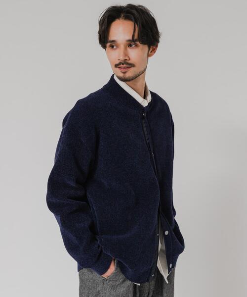 「URBAN RESEARCH」 カーディガン MEDIUM カーキ メンズの画像