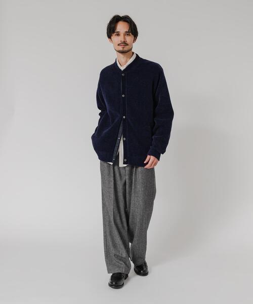 「URBAN RESEARCH」 カーディガン MEDIUM カーキ メンズの画像