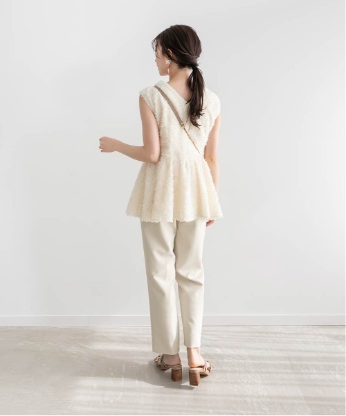 「RANDA」 パンツ 0 ネイビー レディース_画像9