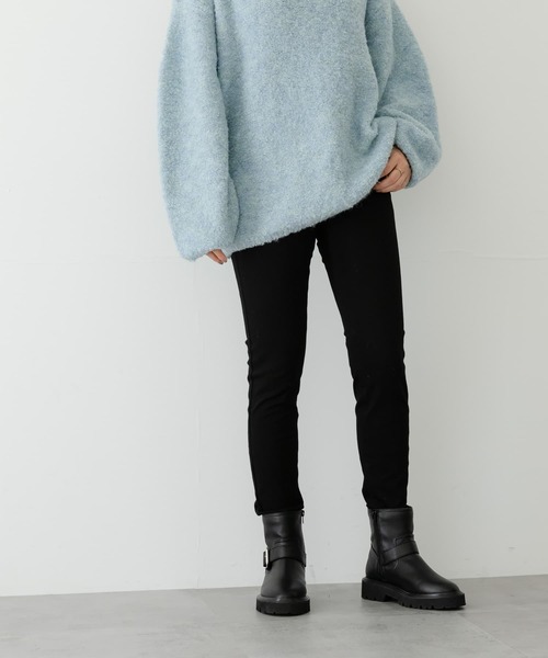 「SOMETHING」 スキニーデニムパンツ 28 ワンウォッシュ レディース_画像7