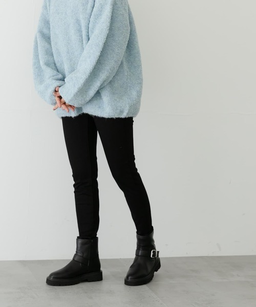 「SOMETHING」 スキニーデニムパンツ 28 ワンウォッシュ レディース_画像8
