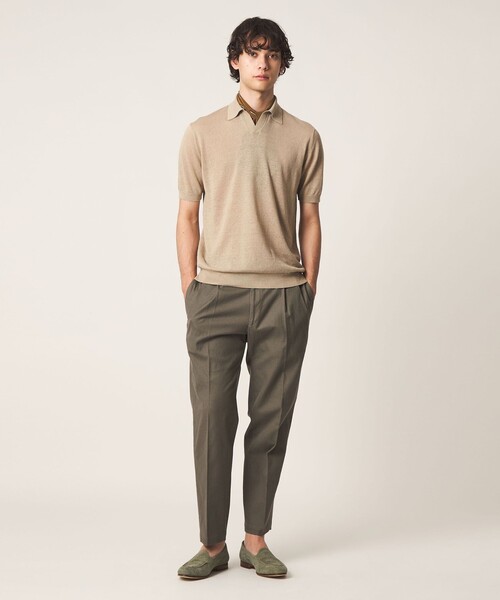 UNITED ARROWS（ユナイテッドアローズ） ポロシャツ 半袖 リネン