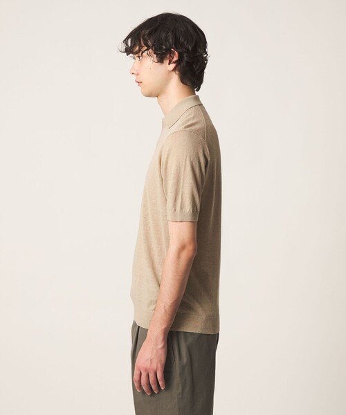 UNITED ARROWS（ユナイテッドアローズ） ポロシャツ 半袖 リネン