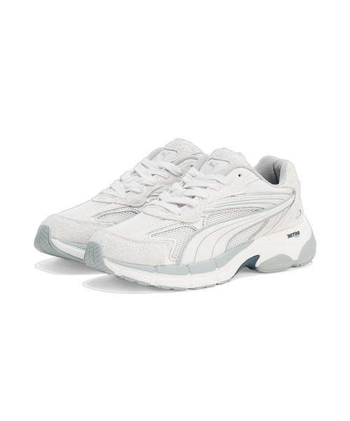 「PUMA」 シューズ 25.0cm ブラック×グレー メンズ_画像7