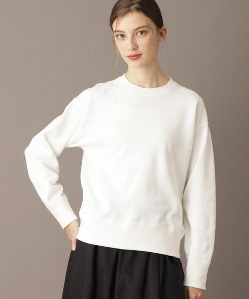 「DRESSTERIOR」 スウェットカットソー 38 オフホワイト レディース_画像4